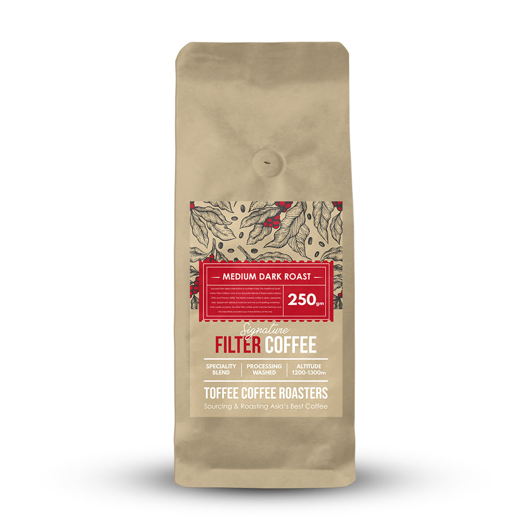 South Indian Traditional Filter Coffee (Medium Roast) - Toffee