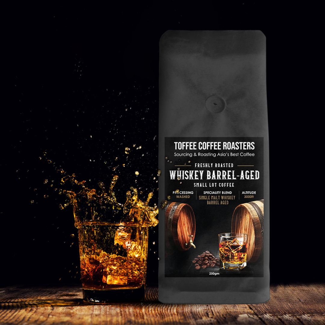 Barrel Aged Coffee Sample Pack Toffee Coffee Roasters