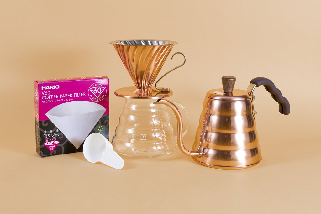 Hario V60 Copper Dripper, Size 02, Japan Made
