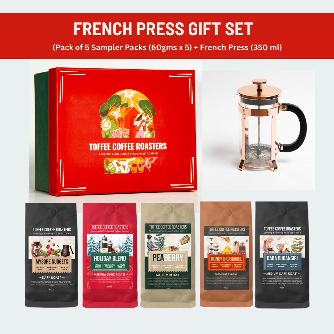 Buy French Press Gift Set Toffee Coffee Roasters Best Gifts for Diwali