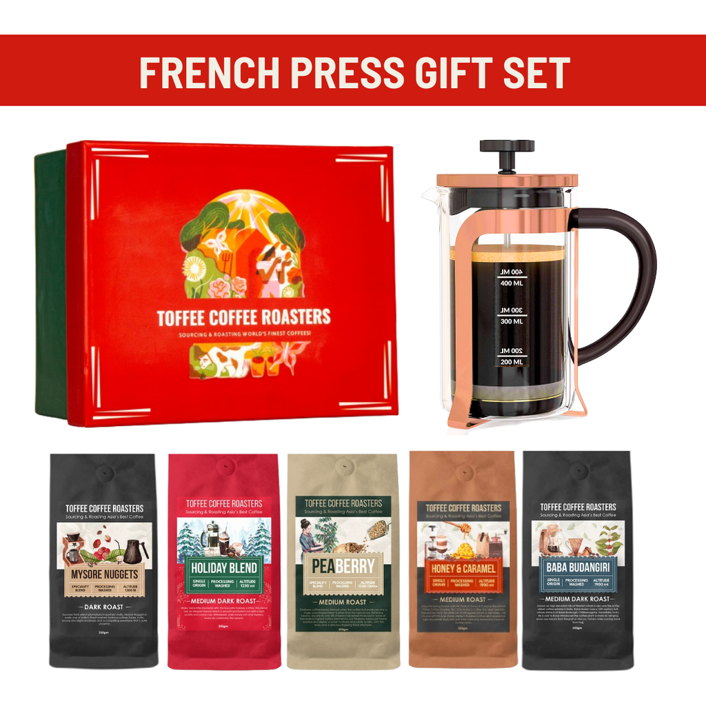 Coffee Lovers Tasting - French Press Coffee 2024 Machine 800ml- Free Shipping Fresh Roasted Coffee GIFT