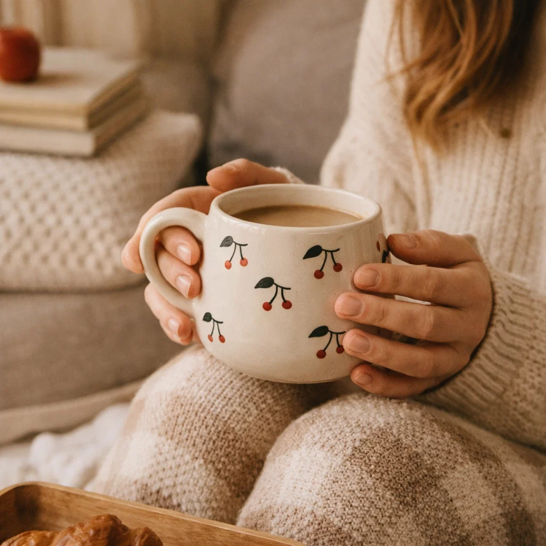 Cherry Coffee Mug New