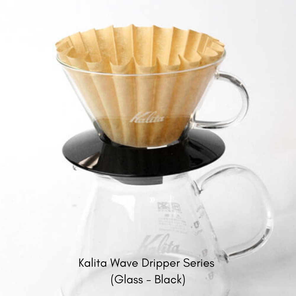 Kalita Wave Dripper Series (Stainless Steel or Glass) | Toffee Coffee ...