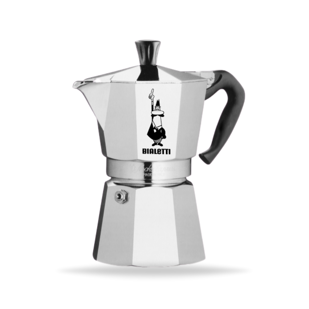 Bialetti Moka Pot (3 Cup Silver)